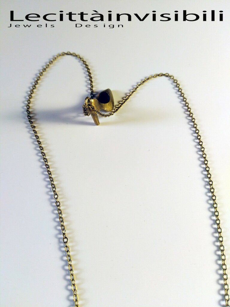 Collare In Ecopelle Punk Girocollo A Spillo Grande Per Donna - Foto 7