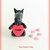 Decorazione con cane scottish terrier con cuore personalizzato con il nome, idea regalo per san valentino per amanti dei cani