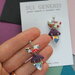 orecchini multicolore _Carnival_ in fimo forme creative _085_