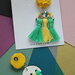 orecchini multicolore _Carnival_ in fimo forme creative con frange _086_