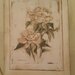 Mini diario  artistico (10,5×14,5) Romantico vintage rose Junk journal Note Book Fatto a mano Pezzo unico Pagine decorate