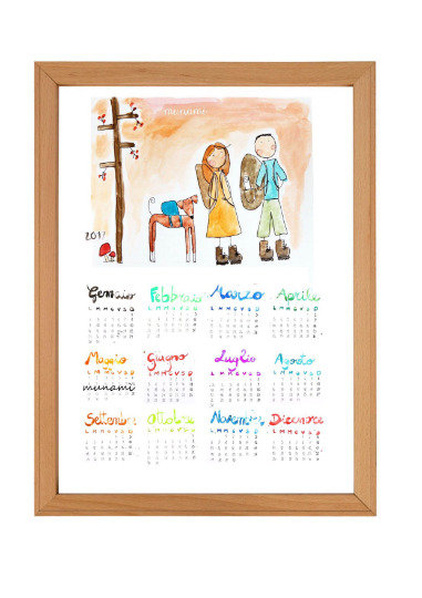 Calendario Personalizzato 12 Mesi - Per La Casa E Per Te - Decorare ...