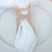  Beautiful and useful accessories for your wedding tables, ideal napkin holders in the kitchen.