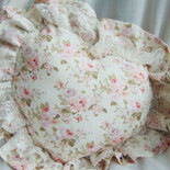 Cuscino Decorativo A Forma Di Farfalla, 32x40 Cm, Morbido Peluche Rosa Con Pizzo, Per Cameretta Bambine - 3