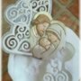 Stampo in silicone icona 3 cuori Sacra Famiglia 