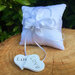  Handmade cushion for wedding rings for a special wedding souvenir