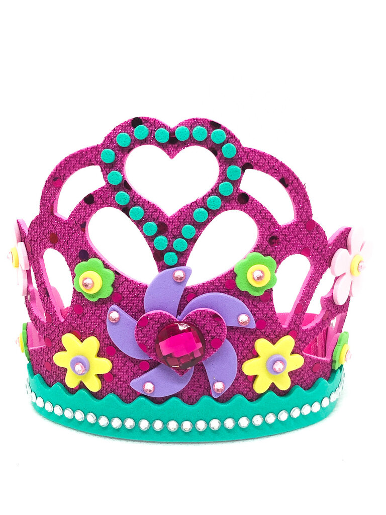 Tiara Principessa Per Bambine - Corona Con Strass Per Feste E Compleanni - Foto 2