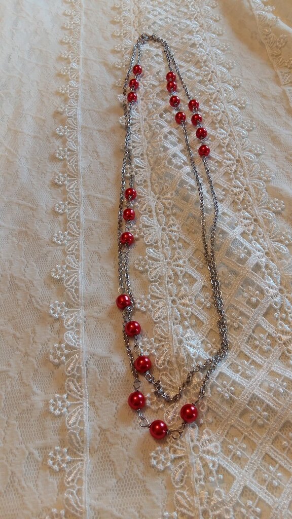 Famoso Collana Lunga Di Perle Di Camelia Per Donna Collana A Catena Con Maglione Fiore Rosa A Doppio Strato Collane Lunghe Donna  36