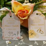 Tags Weddings con ringraziamento