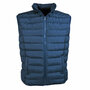 Gilet imbottito in poliestere 50 D, chiusura lampo, 2 tasche