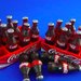 12 Bottiglie di Coca-Cola in miniatura