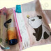 Porta pannolini da viaggio : panda rosa 