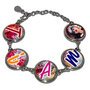 Bracciale a 5 inserti personalizzabile