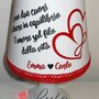 Idea regalo San Valentino Natale Romantica Lampada personalizzata originale ragazza fidanzata lei cuore amore infinito