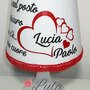 Idea regalo San Valentino Natale Romantica Lampada personalizzata originale ragazza fidanzata lei cuore amore love