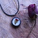 collana con rosa