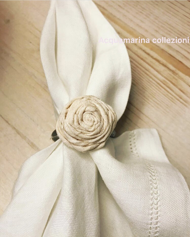 Kopinma 12 Anelli Portatovaglioli In Giacinto D'Acqua – Fatti A Mano, Rustici E Naturali, Diametro 5 Cm, Perfetti Per Decorazioni Tavola A Natale, Compleanni E Matrimoni