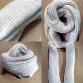 Sciarpa morbidissima 100% lana alpaca. Leggera, e calda.