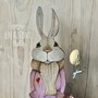 Coniglio in legno  By Creazioni GiaRóⒸ