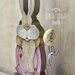 Coniglio in legno  By Creazioni GiaRóⒸ