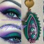 Orecchini Violet soutache