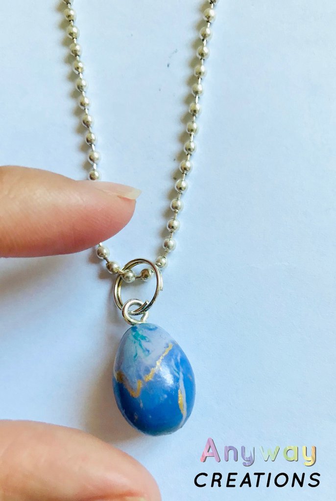 Collana Donna A Catena Larga Oro – TOVABA, Anallergica, Antiscolorimento, Fatta A Mano, Gioiello Moderno In Confezione Regalo
