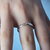 Fascetta in argento, anello a fascia in argento, anello in argento, regalo anniversario, idea regalo fidanzata, regalo amore