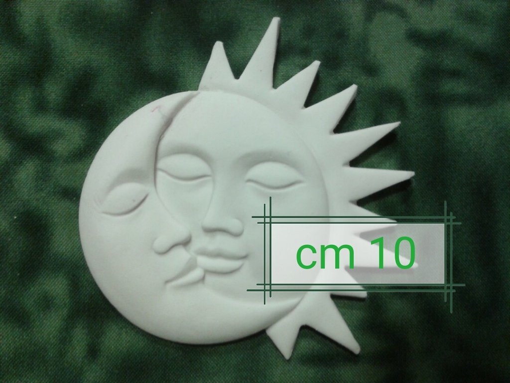 Stampo in silicone Géa Creations per Ciondoli Sole e Luna x1 - Perles & Co