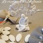 15 bomboniere coppia di sposi con albero della vita per matrimonio in polvere di ceramica