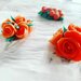 Ciondolo Rose Arancioni