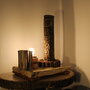 Il Pozzo dello Sciamano - lampada in legno