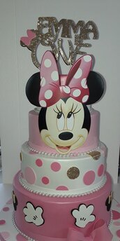 Torta Minnie  primo compleanno 