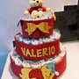 Torta Pannolini Winnie the Pooh 106 Pannolini