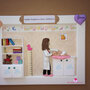 Quadretto studio pediatrico. Idea regalo personalizzabile