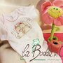 BODY abbigliamento neonato Dipinto a Mano PERSONALIZZATO idea regalo - 100 % cotone biologico