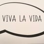 Vignetta in ecopelle "VIVA LA VIDA"
