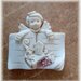 Stampo in silicone vangelo libro cresima con angelo comunione misura 4,5 cm