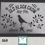 S68 american label Old Black Crown