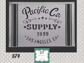 S74 label Pacific