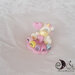 Bomboniere unicorno primo compleanno bimba con cubi nome multicolor 5 lettere