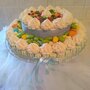 Torta marshmallow e confetti 