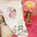 BODY abbigliamento neonato Dipinto a Mano PERSONALIZZATO idea regalo - 100 % cotone biologico