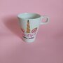 Tazza mug personalizzata unicorno e ballerina