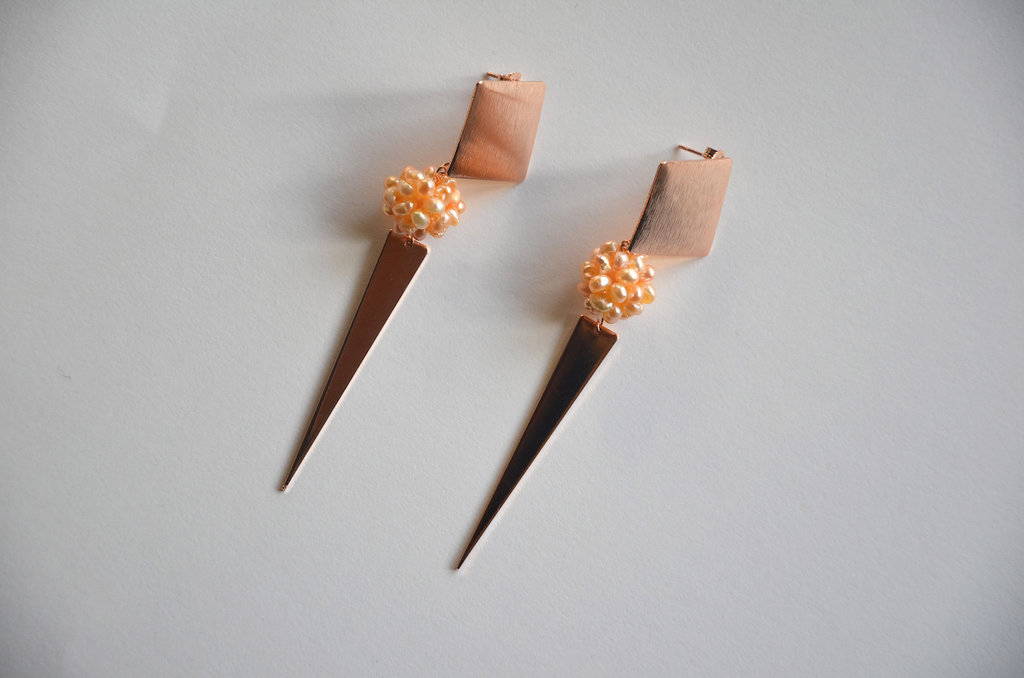 Orecchini A Goccia Perle AAA 16mm Orecchini A Goccia Con Perla Rosa Mare Del Sud - Oro 14kt, Diametro 16mm, Perfetti Per Un Look Elegante Orecchini Perla Rosa - Foto 9