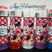 Bolle di sapone personalizzate Minnie personaggi nome testo compleanno festa decorazione