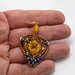 orecchini tessitura perline con pietre giada gialla schema ideato da tizianatarquini