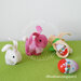 Cartamodello coniglietto porta ovetto di cioccolato con sorpresa - bunny rabbit cucito creativo - sewing PDF pattern tutorial