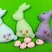 Set 3 coniglietti marzolini