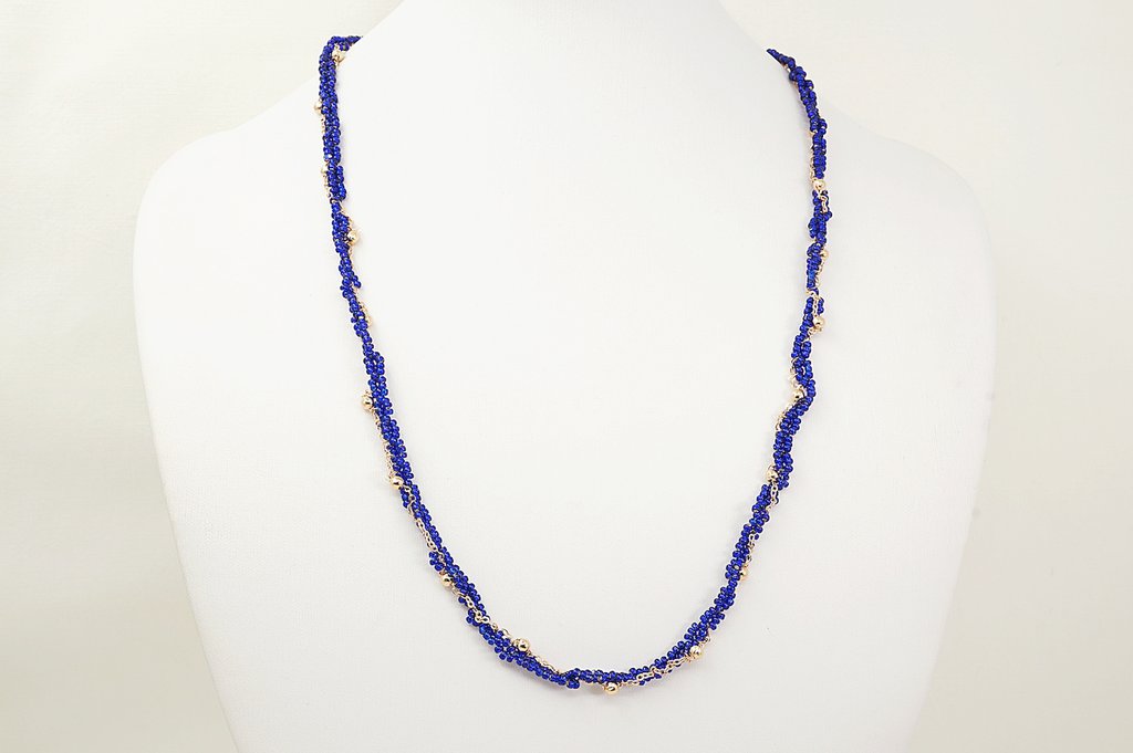 Collana Con Pietre Preziose Rotonde Certificate In Perle Di - Foto 7