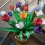Fiore tulipano colorato 